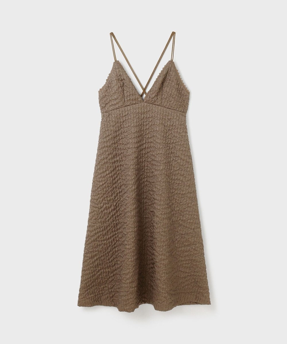 GRACE CONTINENTAL エンボスキャミワンピース