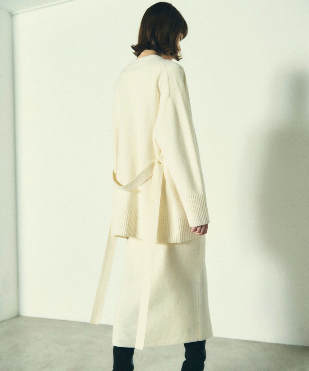 GRACE CONTINENTAL メリノウールニットカーディガン 