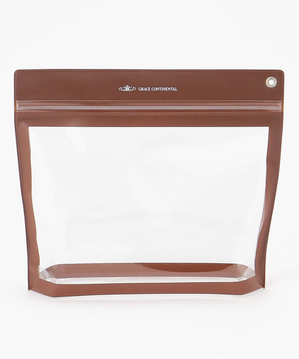 GRACE CONTINENTAL Fabricシェルポーチ-AW 