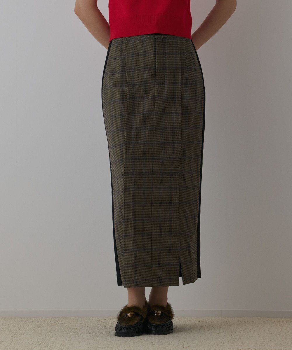 GRACE CONTINENTAL タックタイトスカート 