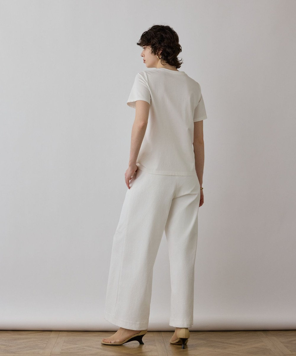 GRACE CONTINENTAL スカーフプリントコンビトップ