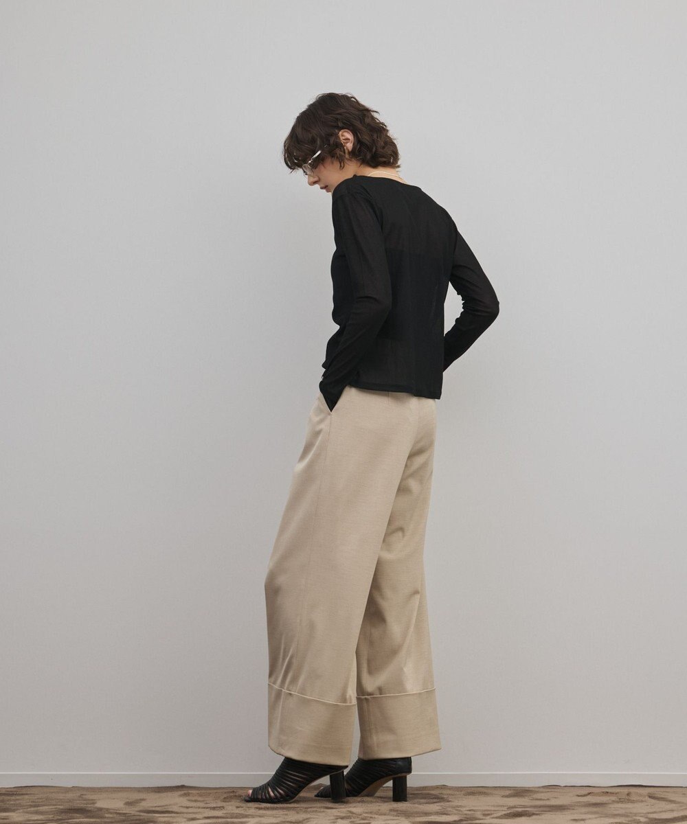 GRACE CONTINENTAL シアーレイヤードカットトップ 