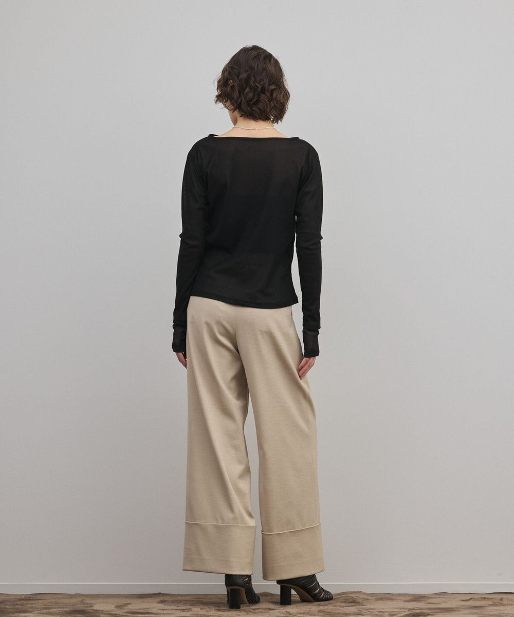 GRACE CONTINENTAL シアーレイヤードカットトップ 