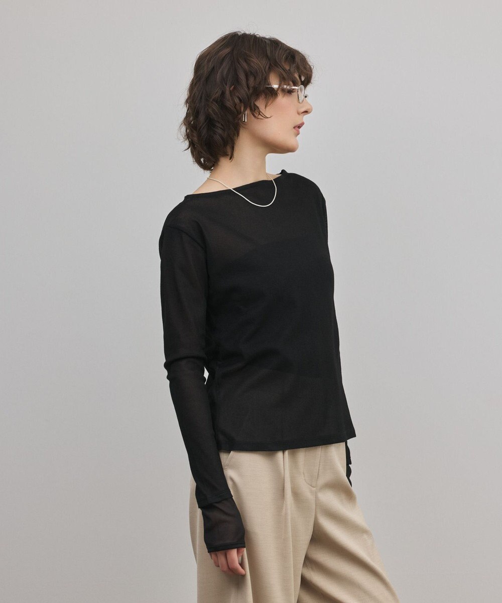 GRACE CONTINENTAL シアーレイヤードカットトップ 