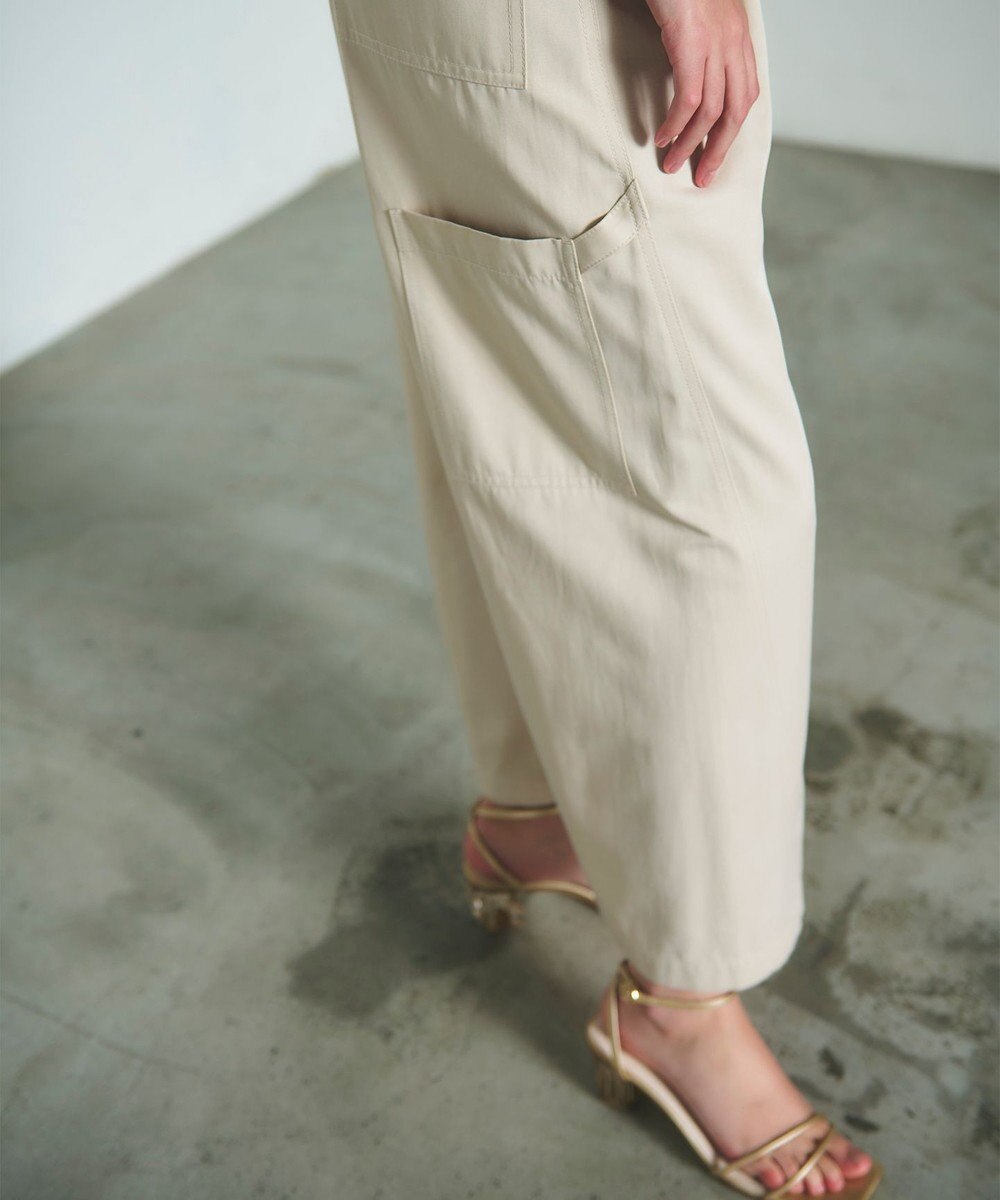 GRACE CONTINENTAL アシンメトリーワークパンツ 