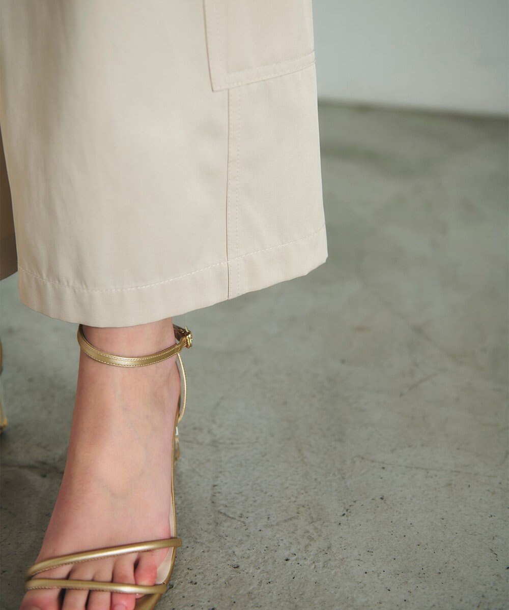 GRACE CONTINENTAL アシンメトリーワークパンツ