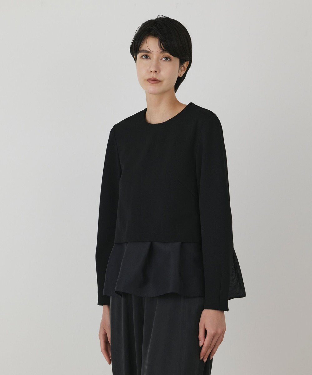GRACE CONTINENTAL シアーフレアカットトップ 