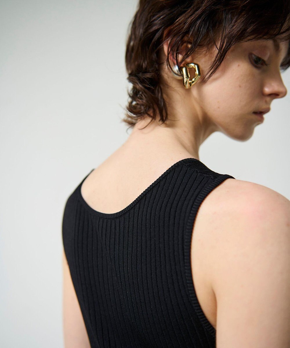 GRACE CONTINENTAL アメスリニットギャザーワンピース 