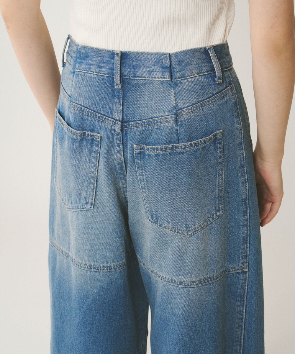 GRACE CONTINENTAL ライン切替デニムパンツ