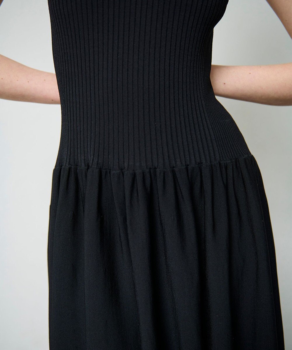 GRACE CONTINENTAL アメスリニットギャザーワンピース 