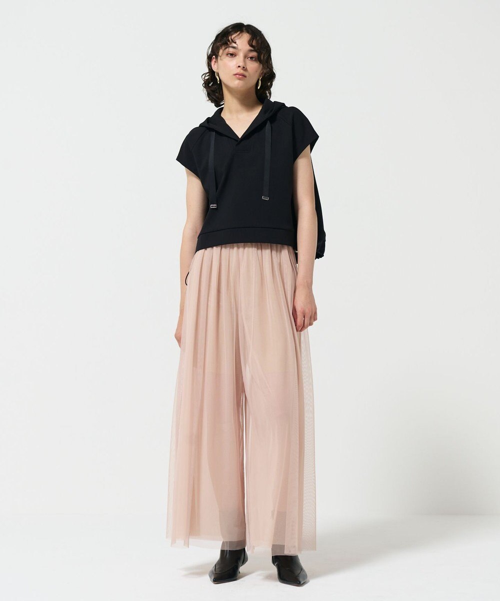 GRACE CONTINENTAL クロップトジャージトップ