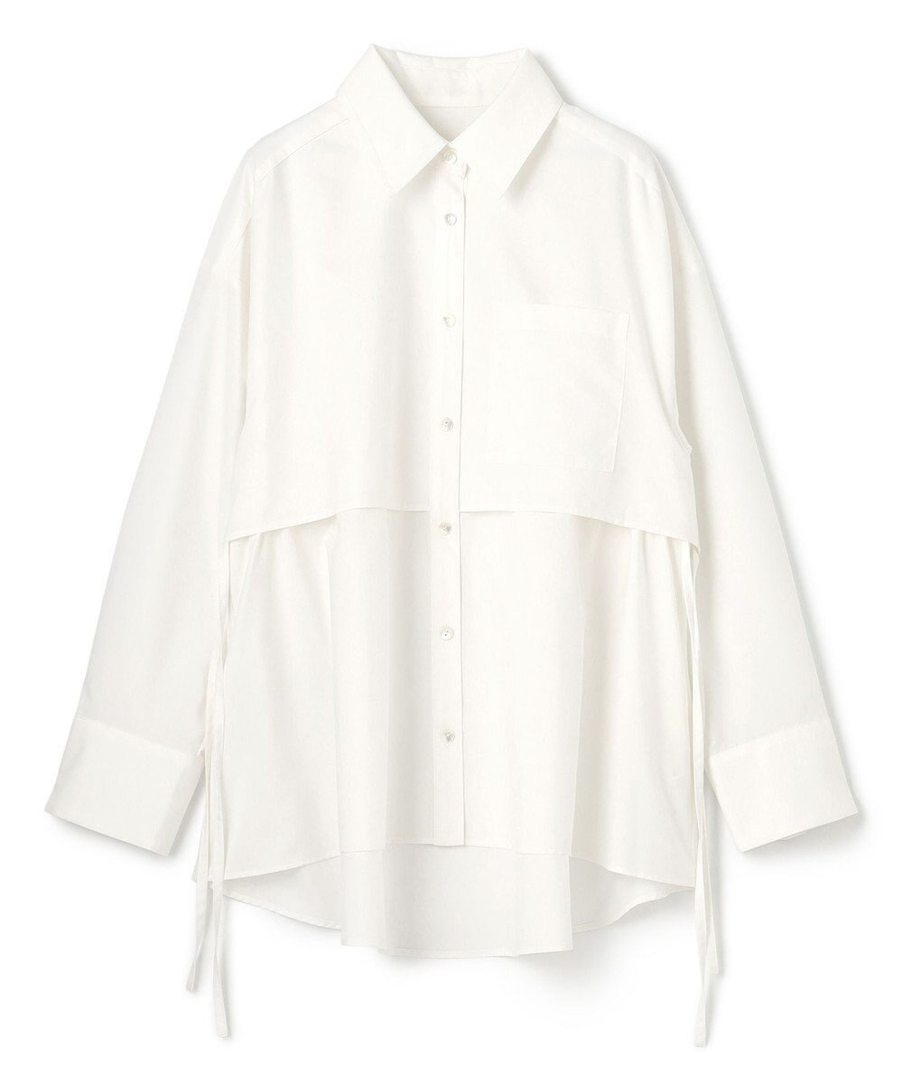 GRACE CONTINENTAL レイヤードドロストシャツ 