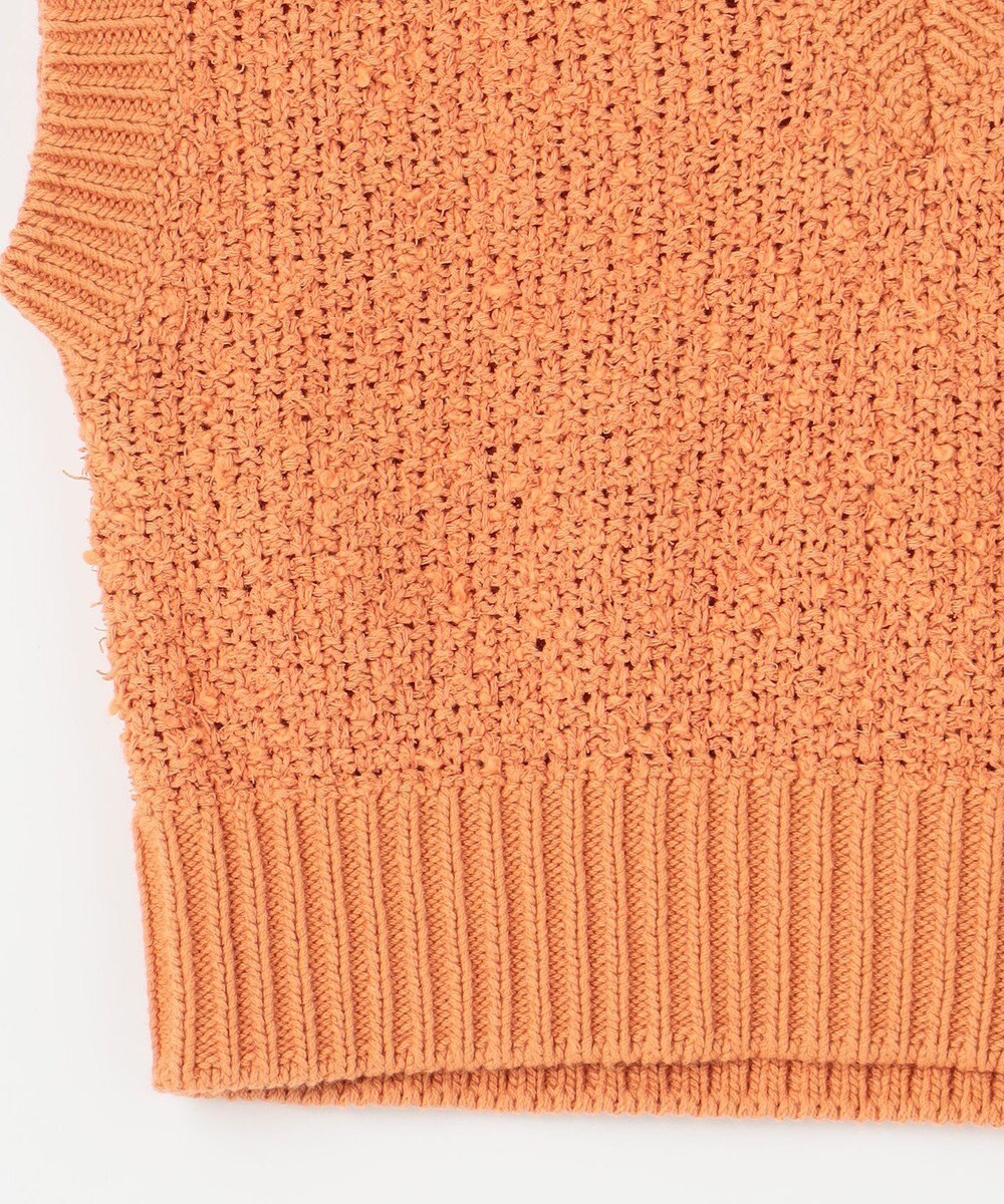 GRACE CONTINENTAL カノコショートニットトップ 