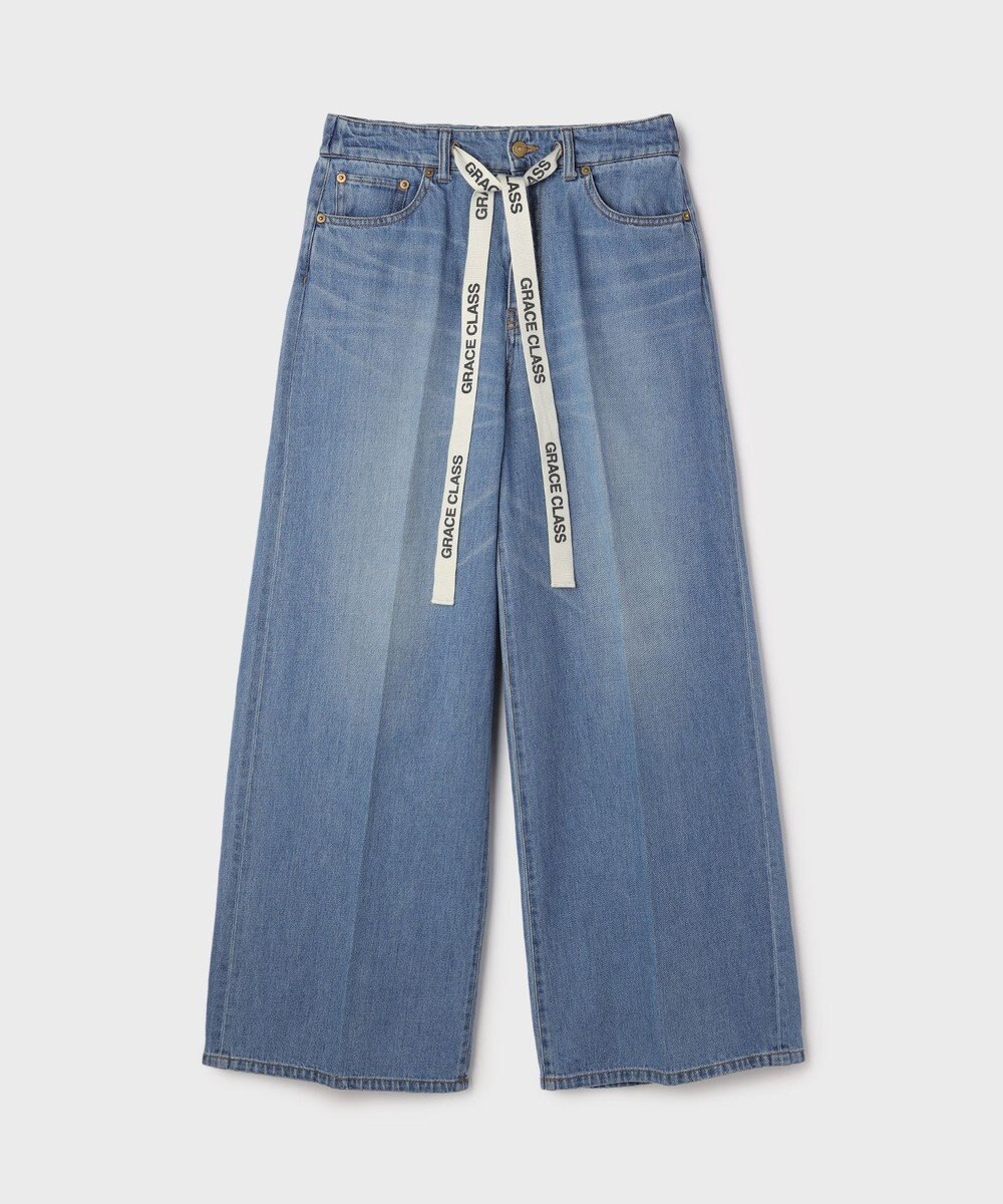 GRACE CONTINENTAL 10ozムラ糸デニムパンツ 