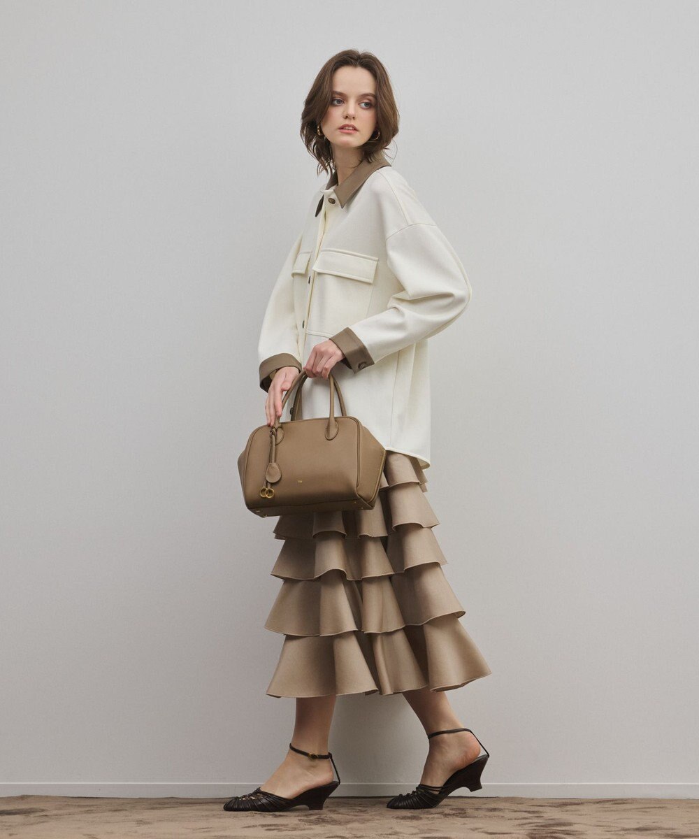 GRACE CONTINENTAL ティアードフリルスカート 