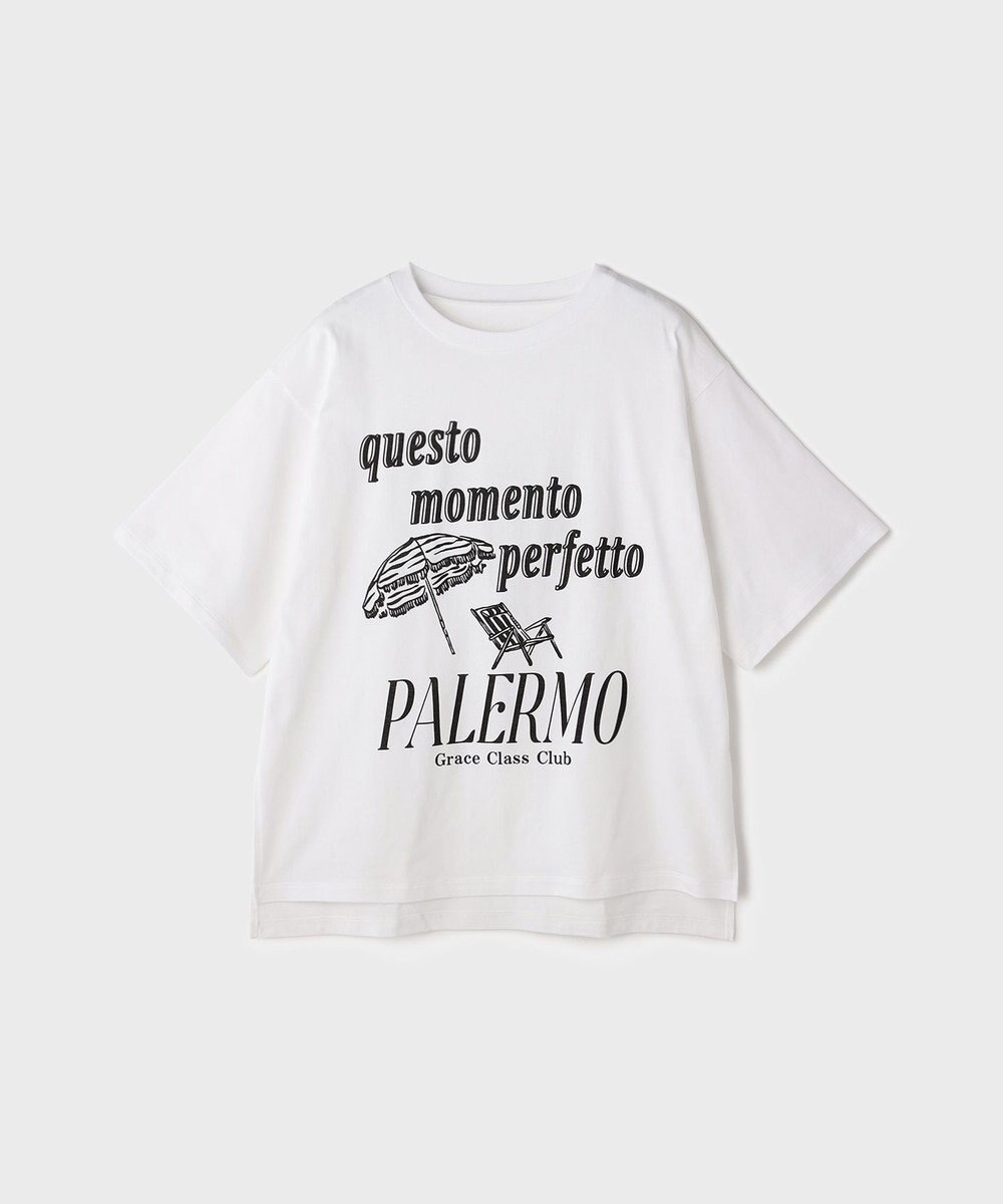 GRACE CONTINENTAL リゾートビーチTシャツ 