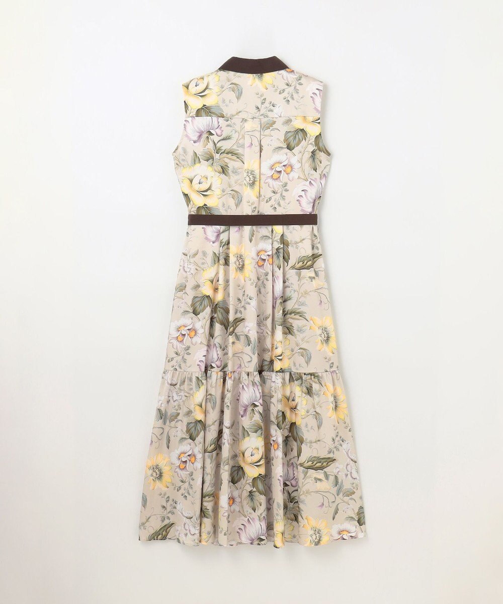 GRACE CONTINENTAL ボタニカルプリントワンピース 