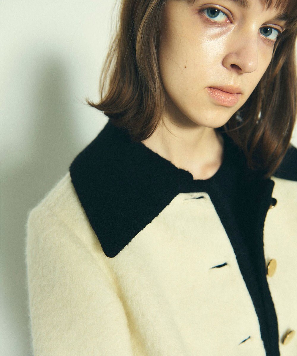 GRACE CONTINENTAL ウールパイルジャケット 