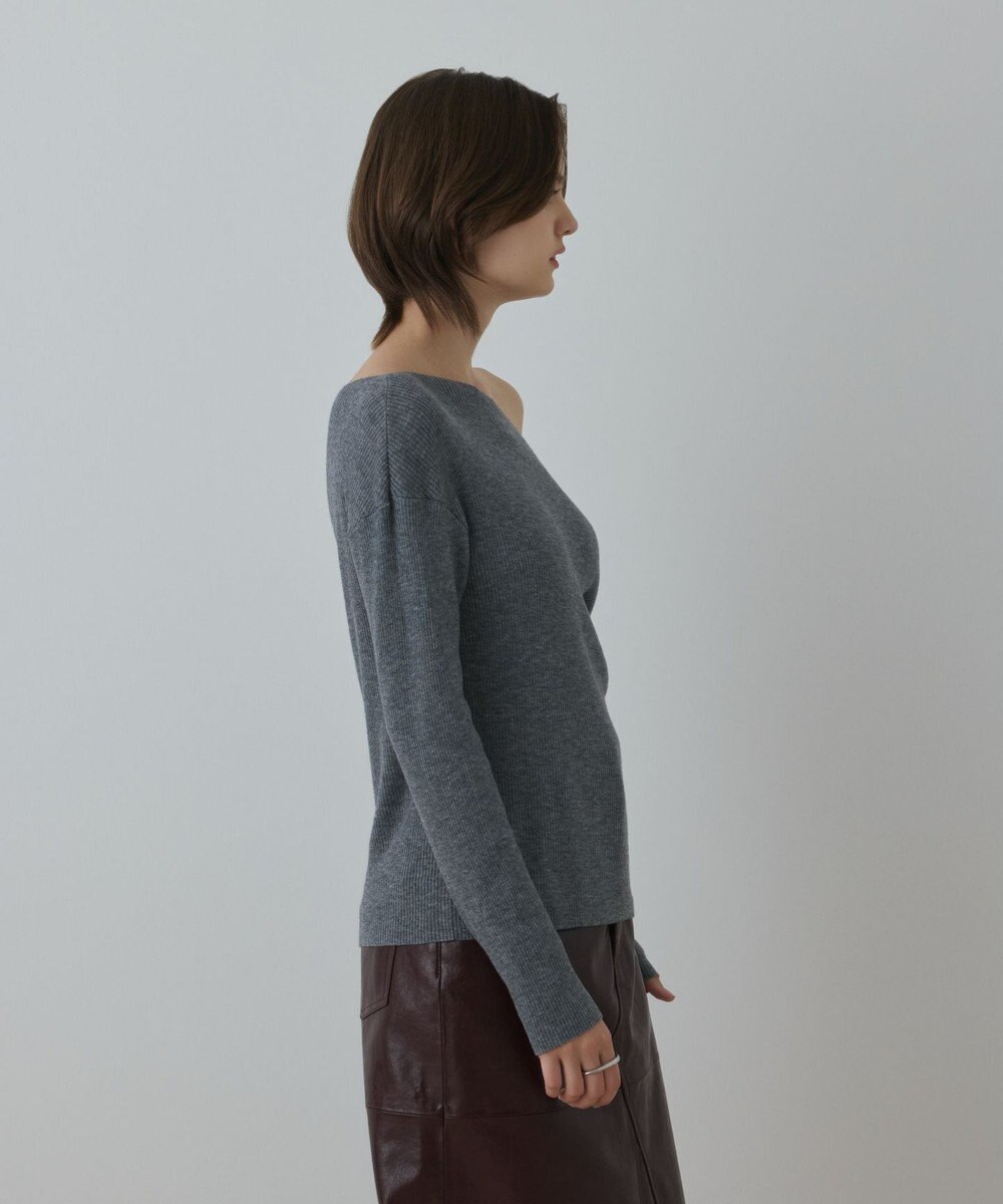GRACE CONTINENTAL ハイゲージウールニットトップ 