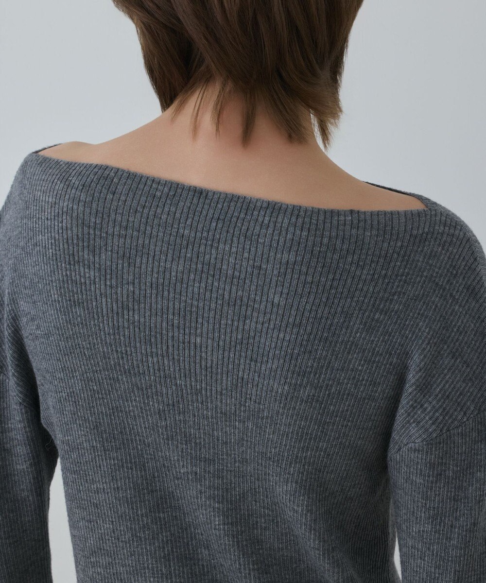 GRACE CONTINENTAL ハイゲージウールニットトップ 