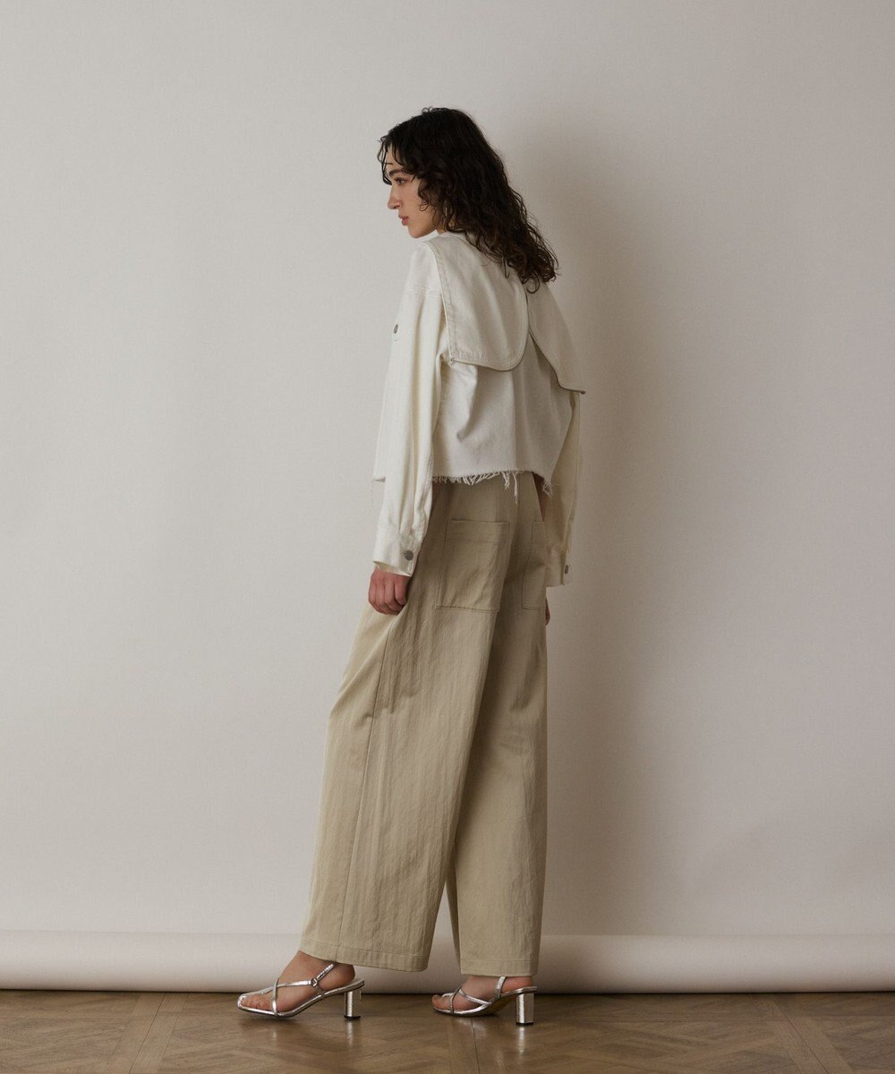 GRACE CONTINENTAL フードジップデニムジャケット