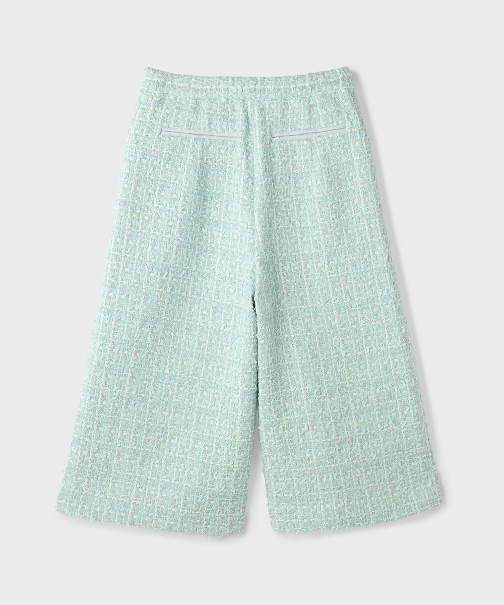 GRACE CONTINENTAL ツイードクロップドパンツ 