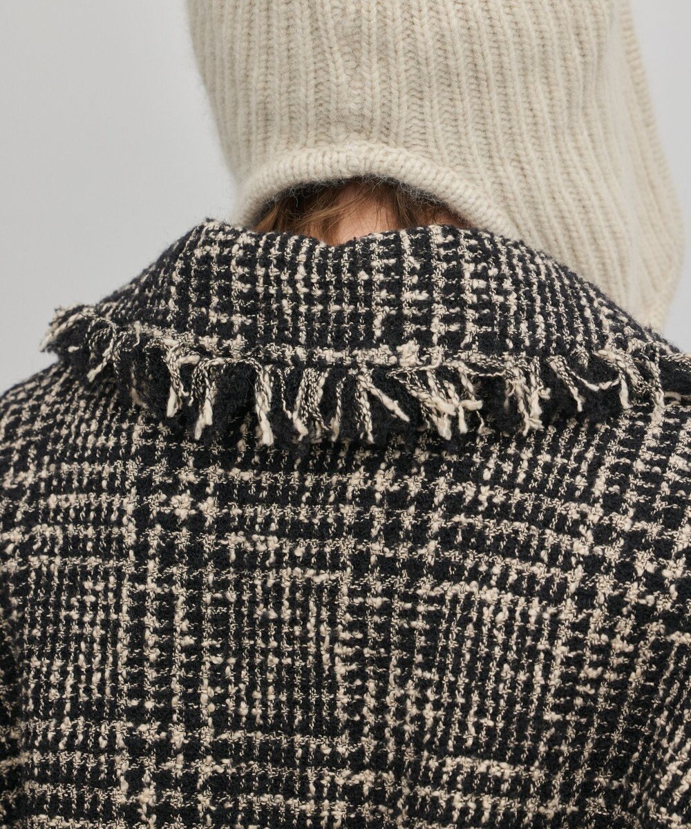 GRACE CONTINENTAL パディングツイードジャケット 