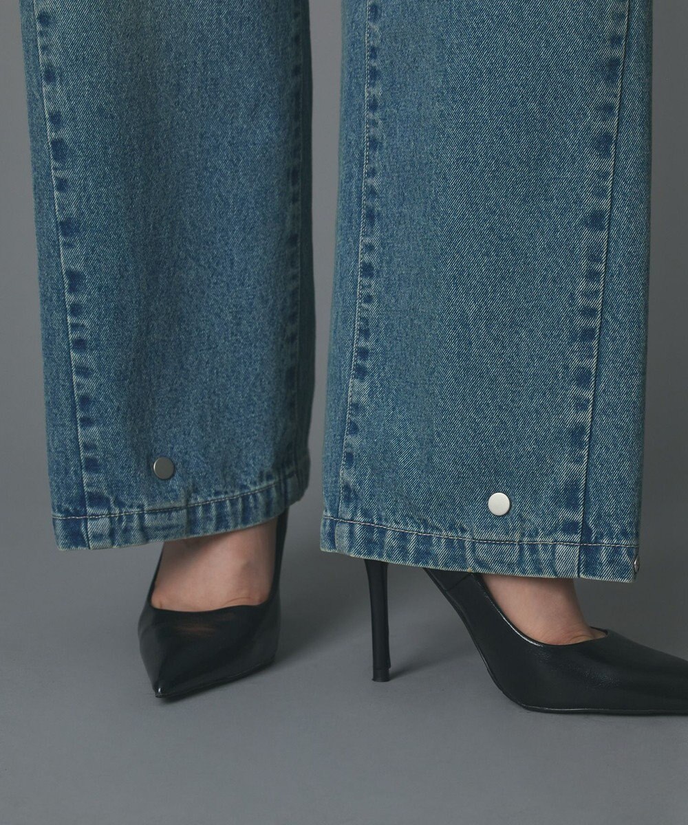 GRACE CONTINENTAL ラップ2wayデニムパンツ 