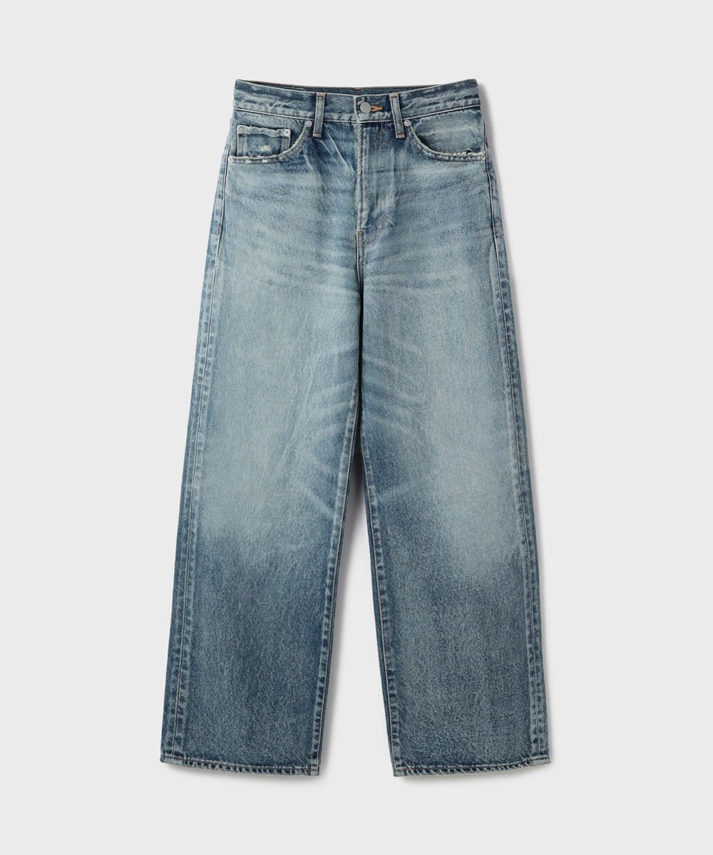 GRACE CONTINENTAL ワイドストレートデニムパンツ 