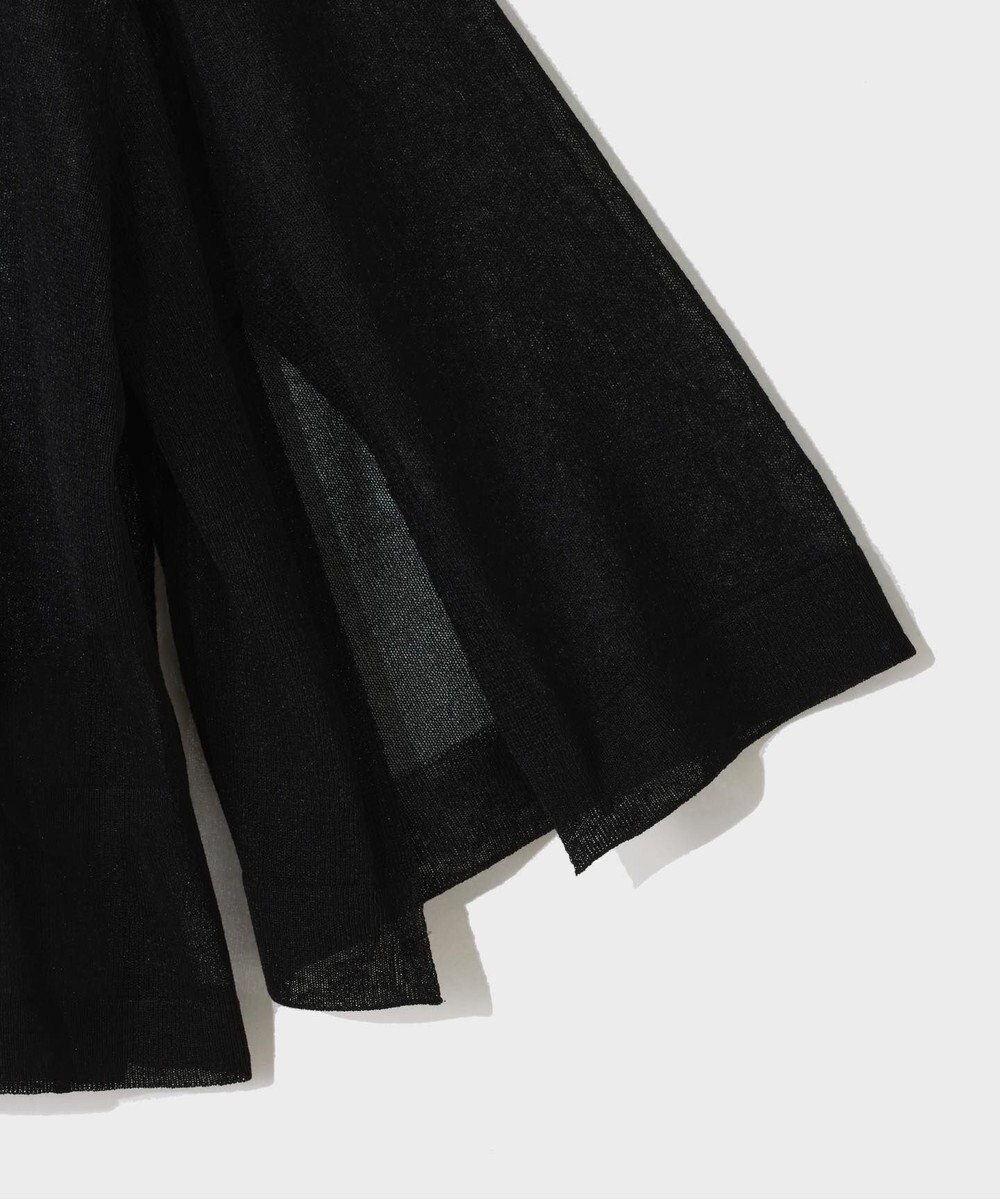 GRACE CONTINENTAL ニットシアーケープカーディガン 