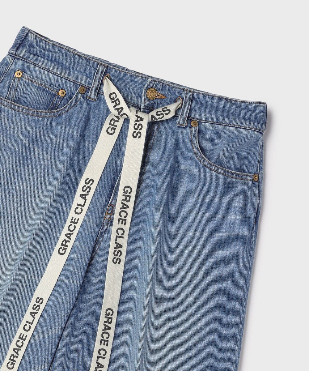 GRACE CONTINENTAL 10ozムラ糸デニムパンツ 