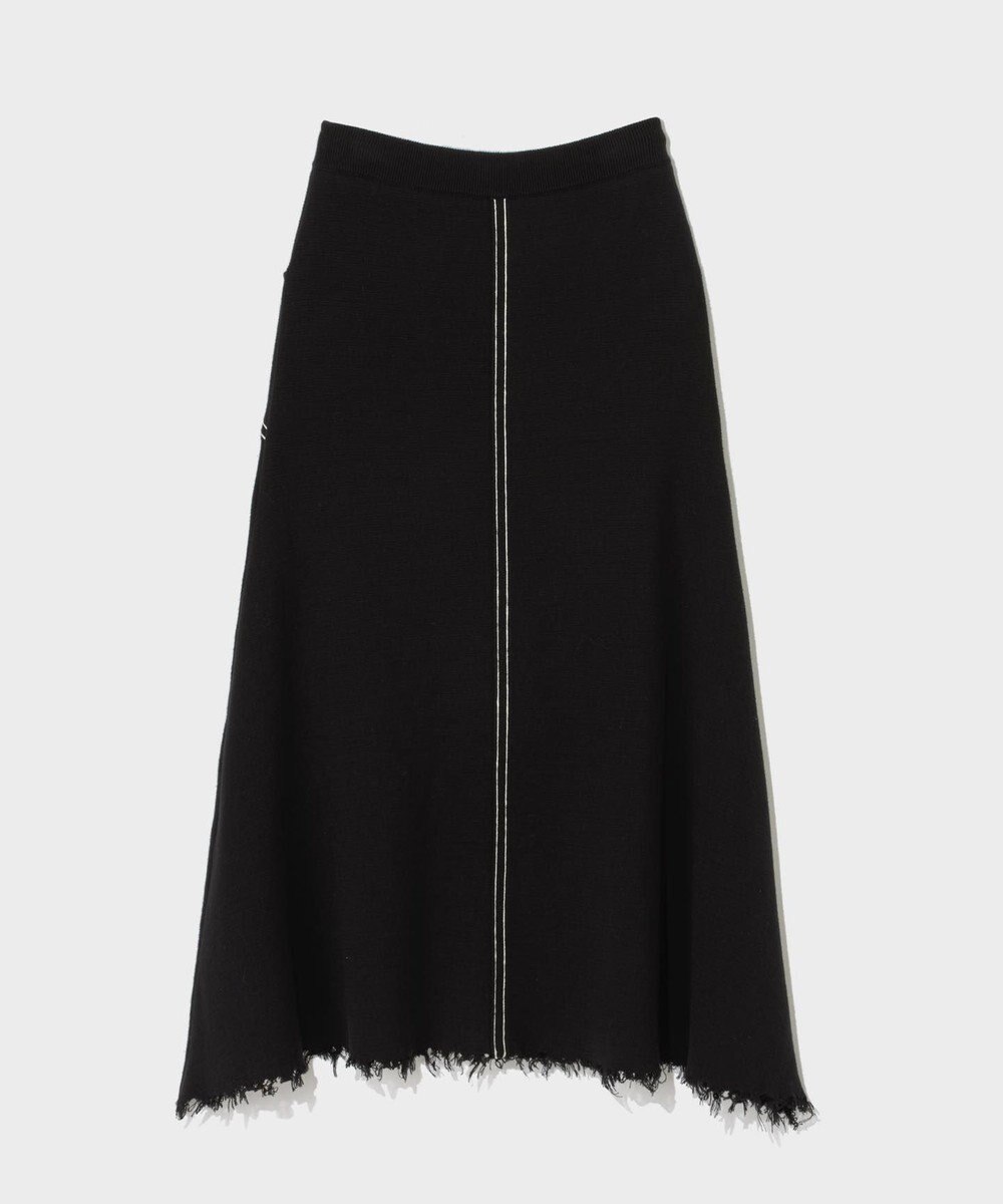 GRACE CONTINENTAL ミラノリブロングスカート 