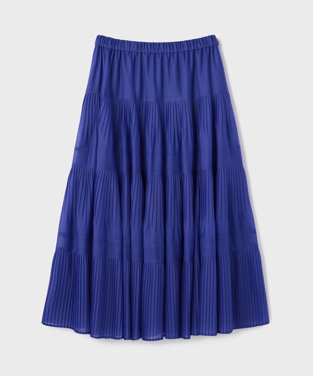 GRACE CONTINENTAL プリーツティアードスカート 