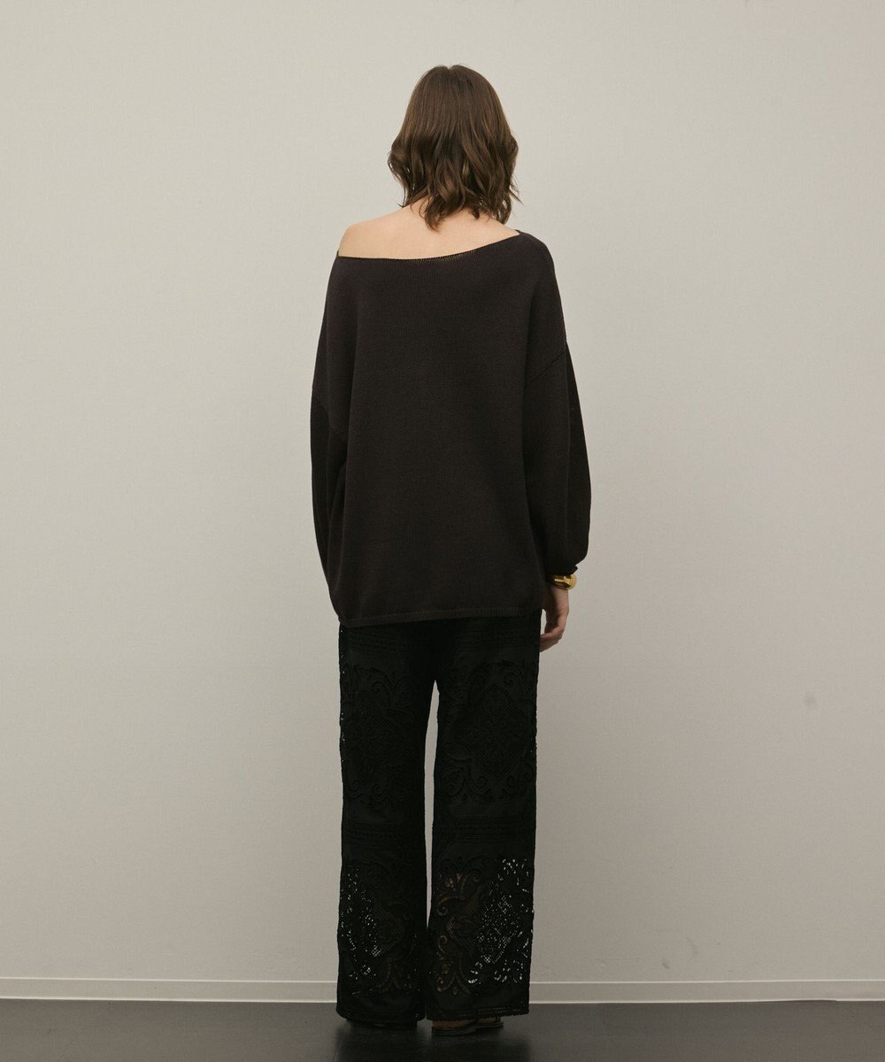 GRACE CONTINENTAL ルーズニットトップ 