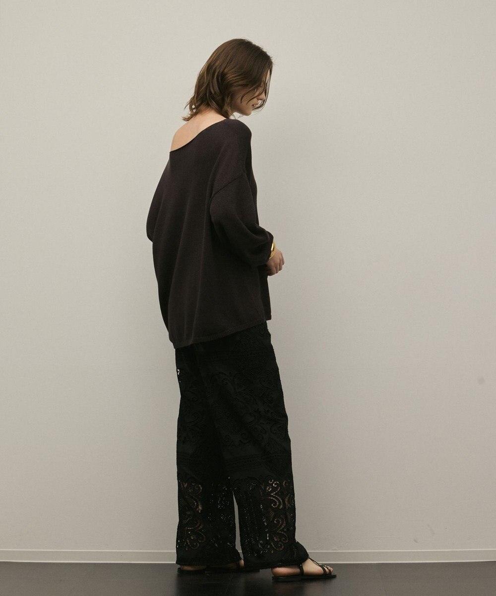 GRACE CONTINENTAL ルーズニットトップ 