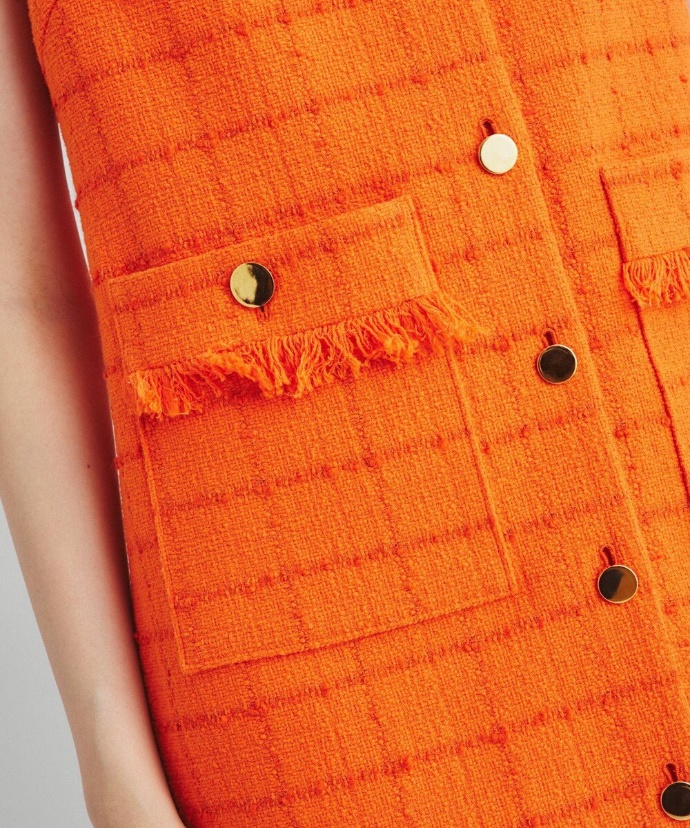 GRACE CONTINENTAL ツイードミニワンピース