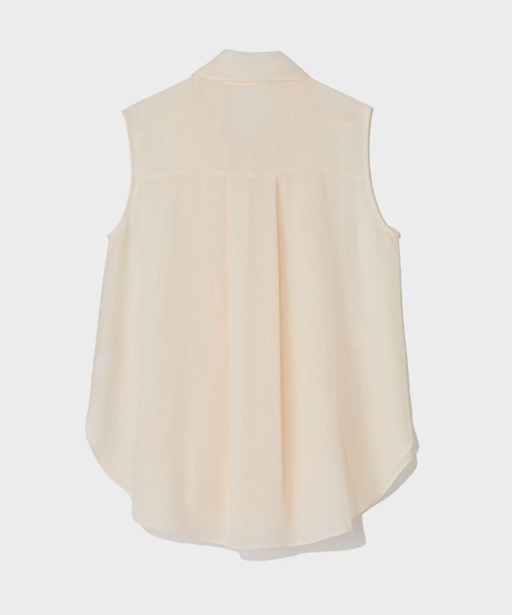 GRACE CONTINENTAL リネンライクボウタイノースリーブ 