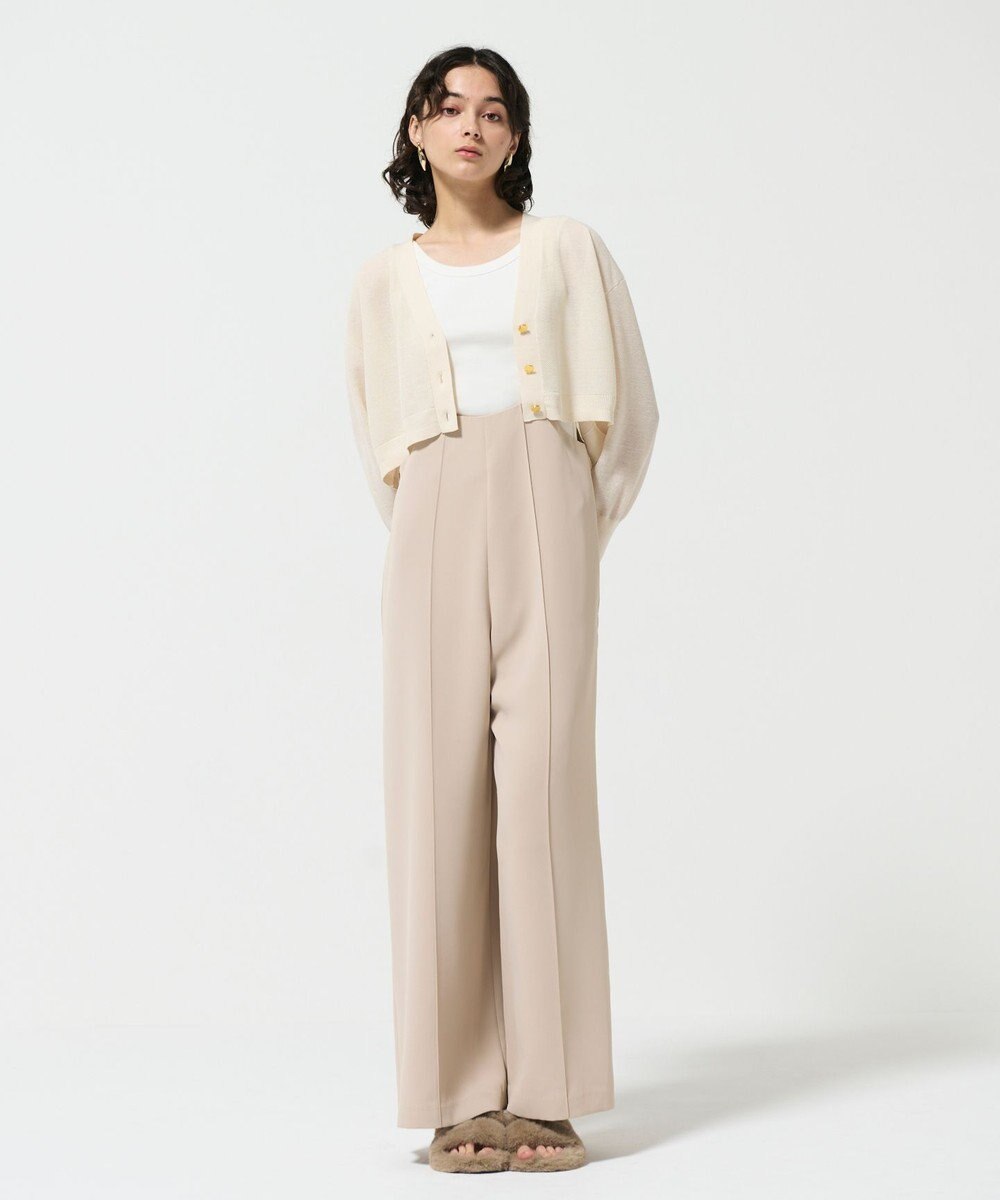 GRACE CONTINENTAL シアーカノコニットカーディガン