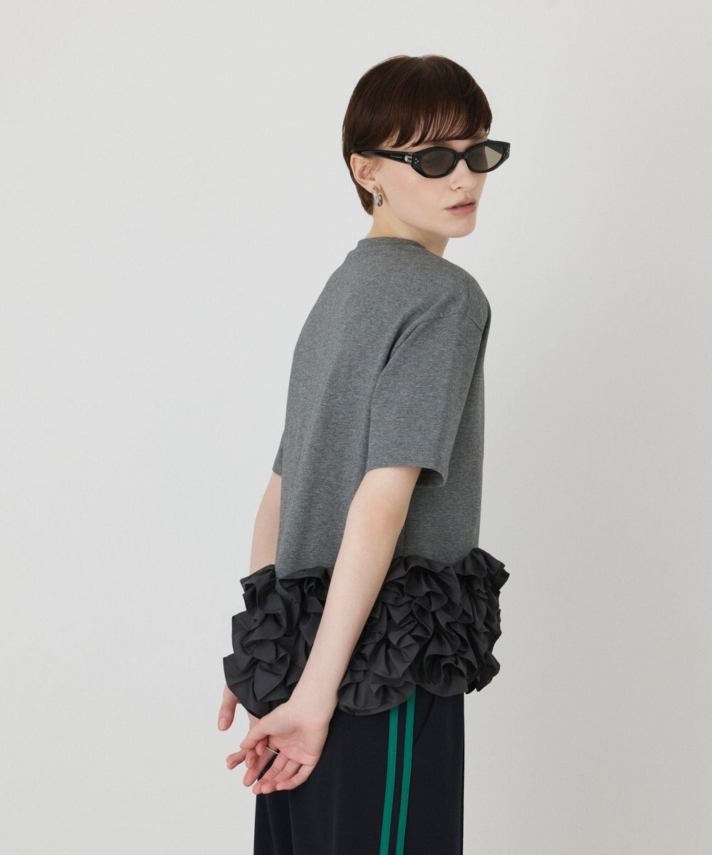 GRACE CONTINENTAL フリルヘムカットトップ 