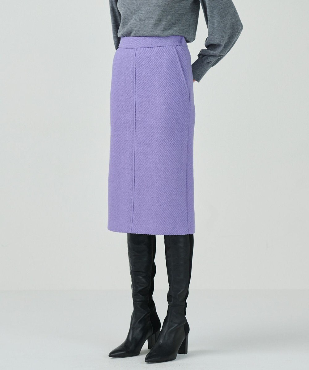 GRACE CONTINENTAL ウールペンシルスカート