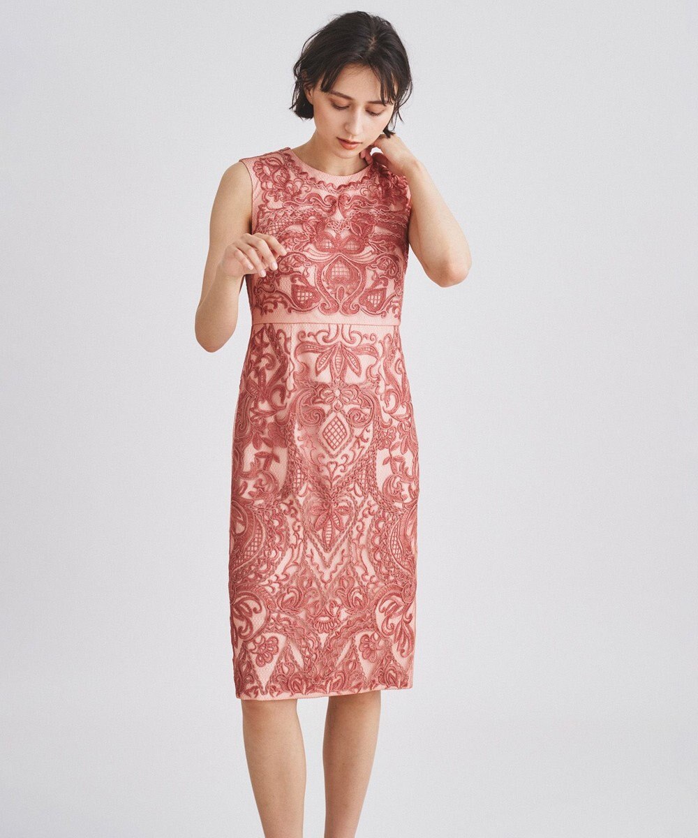 コード刺繍タイトドレス Grace Continental Grace Continental グレースコンチネンタル 通販 コード刺繍タイトドレス Grace Continental Grace Continental グレースコンチネンタル 通販