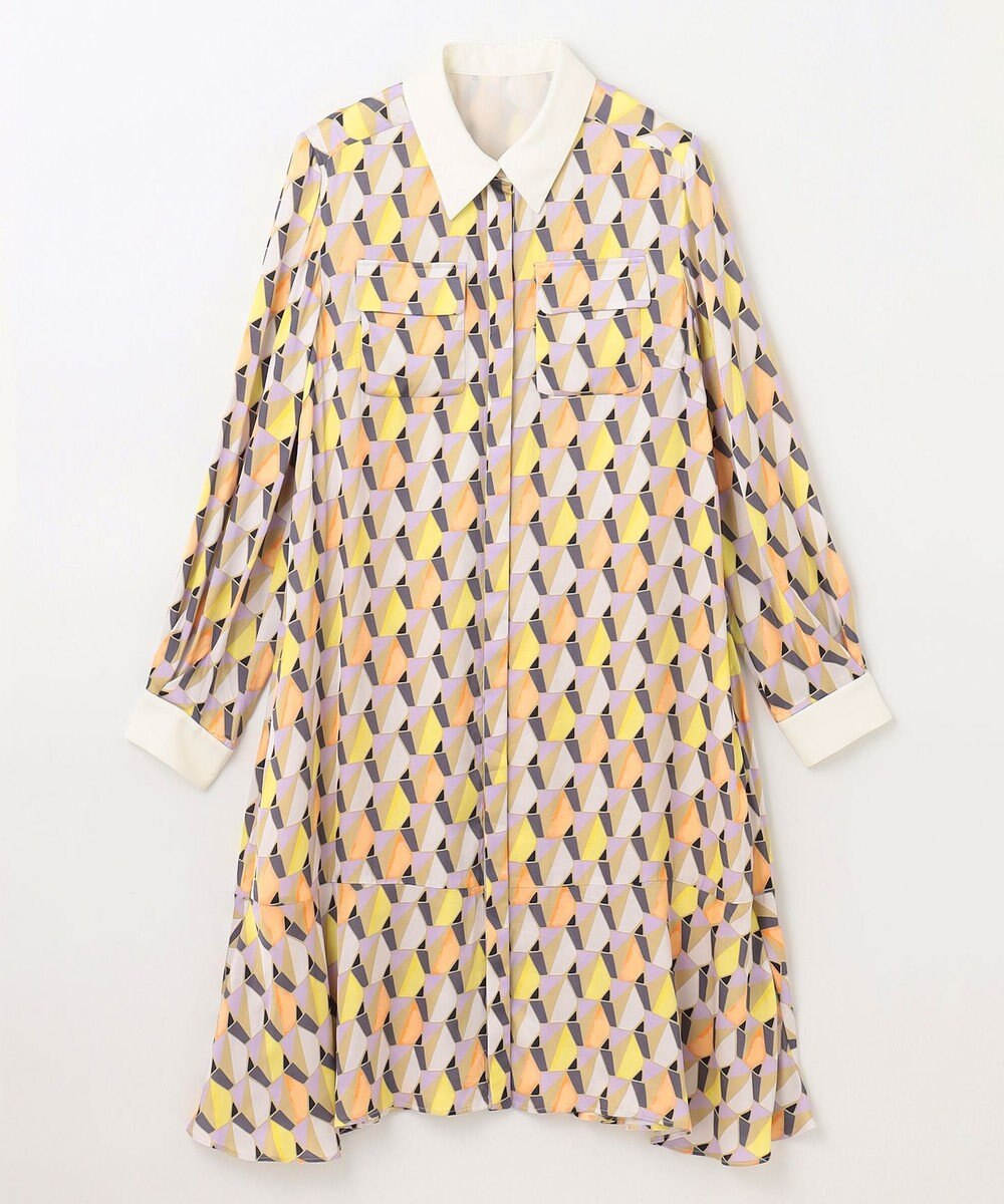 GRACE CONTINENTAL キカプリントミニワンピース 