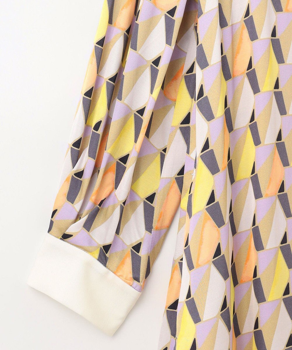 GRACE CONTINENTAL キカプリントミニワンピース 