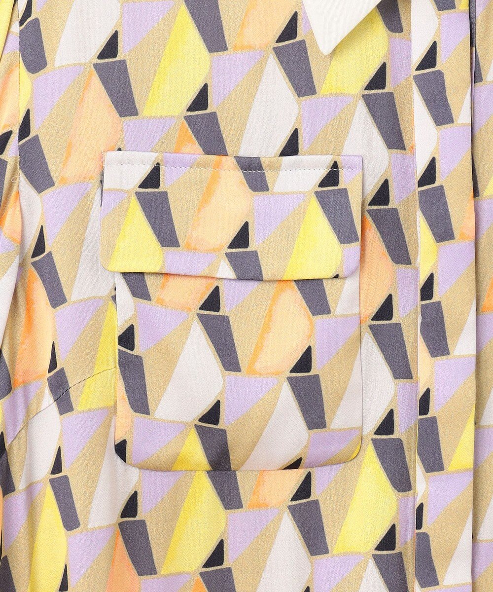 GRACE CONTINENTAL キカプリントミニワンピース 