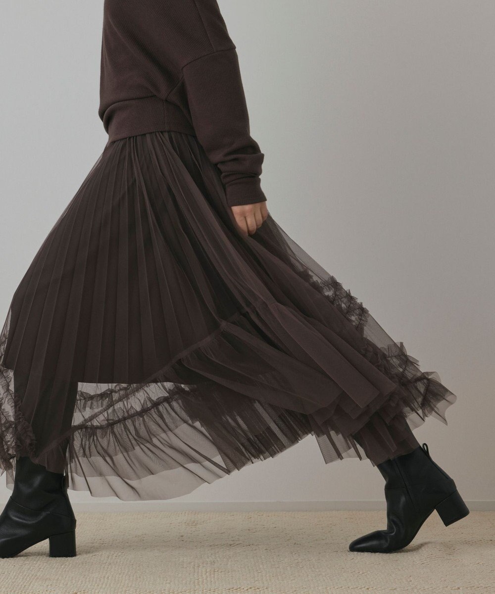 GRACE CONTINENTAL イレギュラ－チュ－ルスカート 