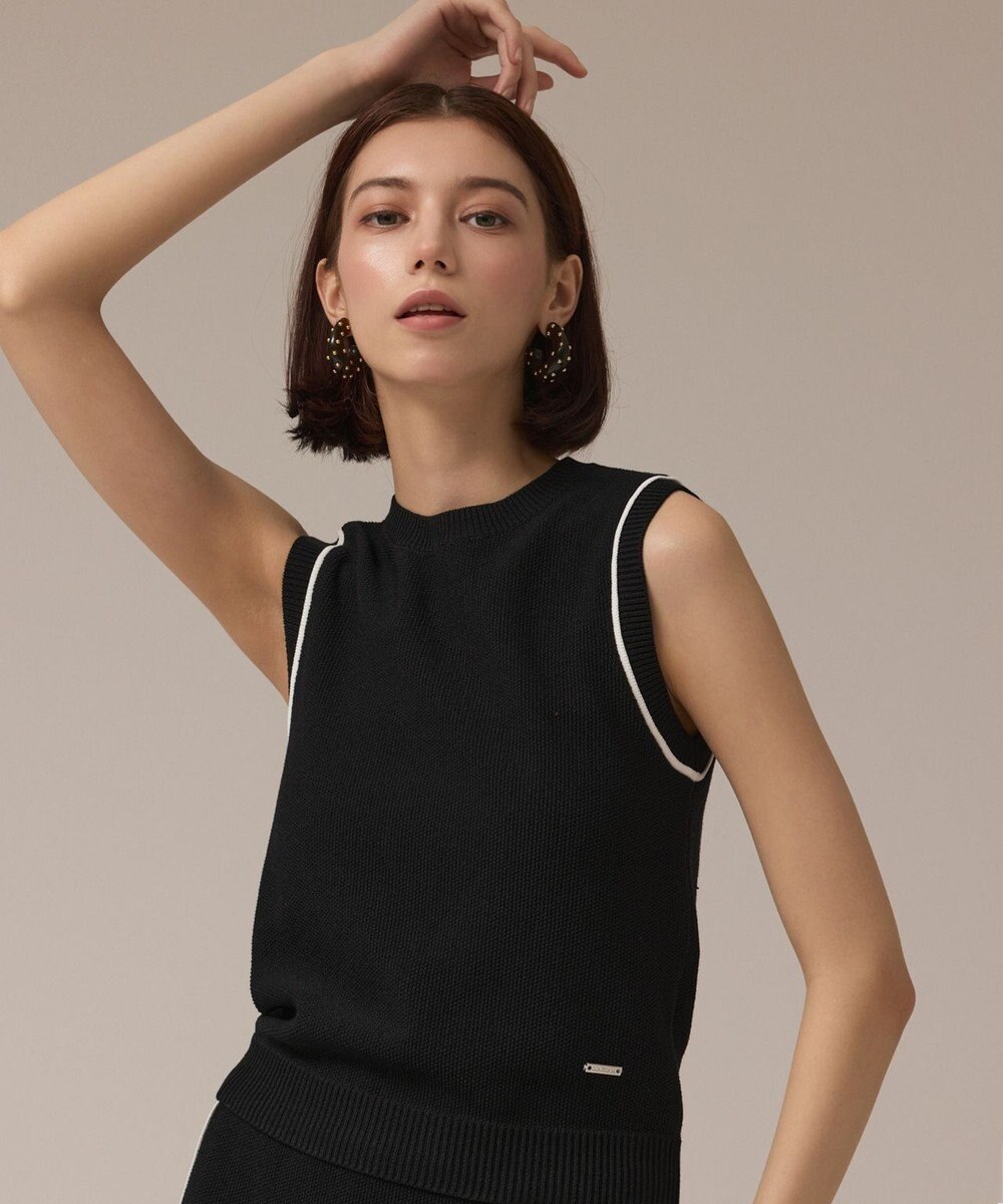 GRACE CONTINENTAL カノコニットトップ 