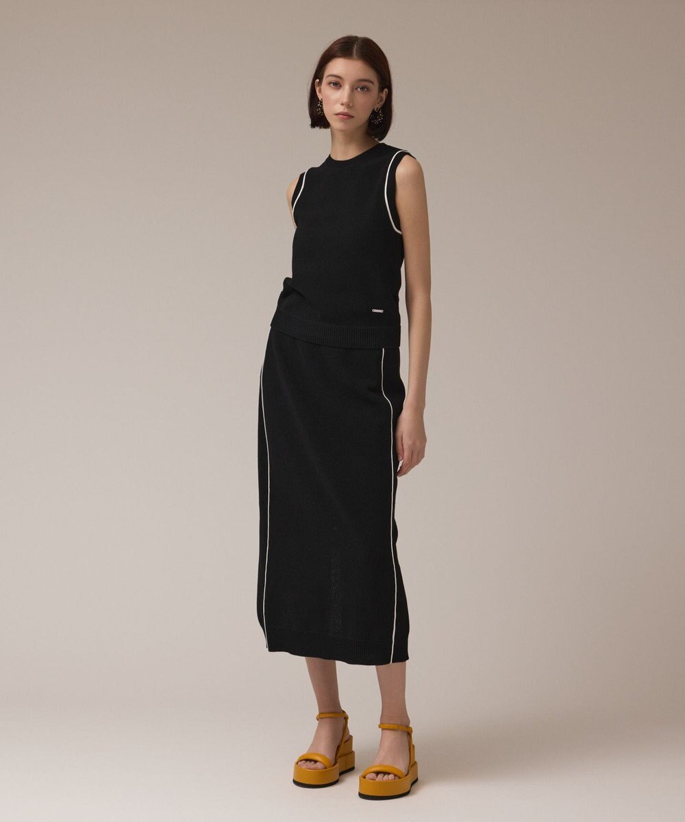 GRACE CONTINENTAL カノコニットトップ 