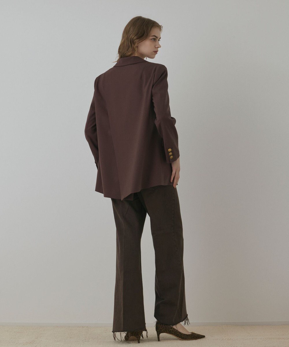 GRACE CONTINENTAL バックベンツダブルジャケット 