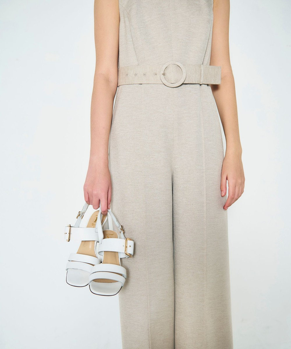 GRACE CONTINENTAL LUCA GROSSI バックルヒール