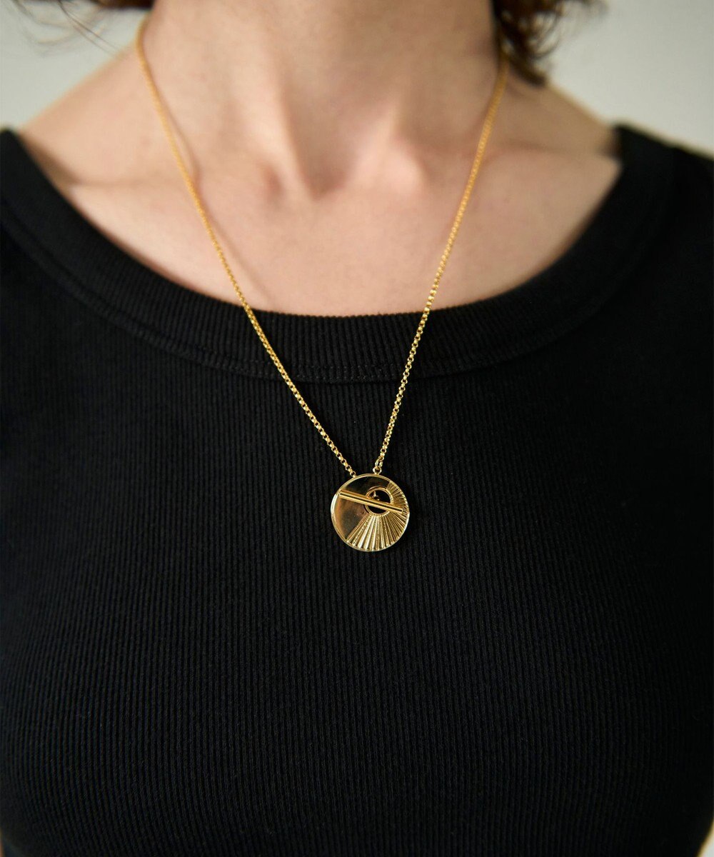 GRACE CONTINENTAL ラインコインネックレス